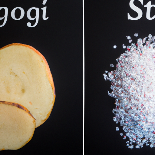 Differences between glycogen and starch