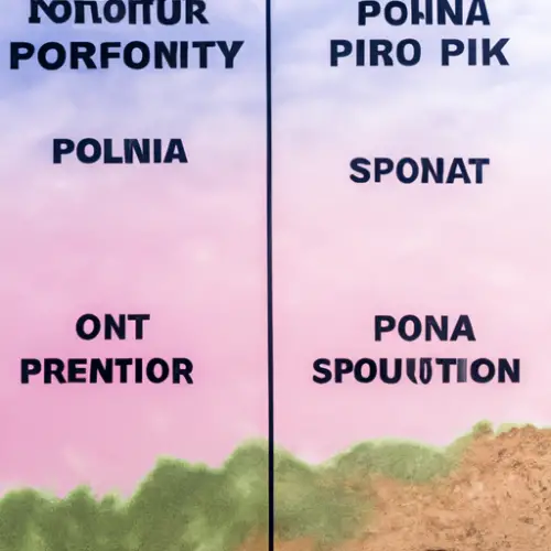 The Principle differences between point source and nonpoint source water pollution