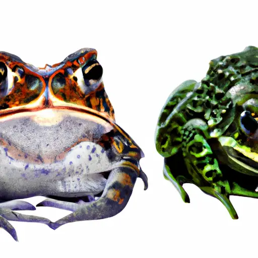 difference between frog and toad