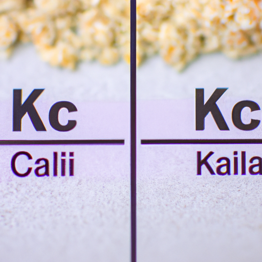 difference between kj and kcal