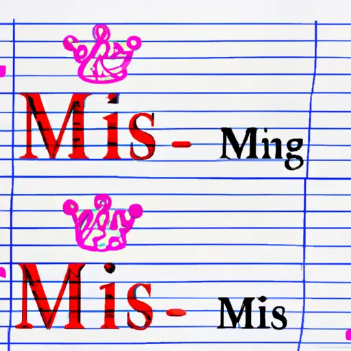 difference between miss and ms