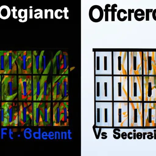 difference between objective and subjective