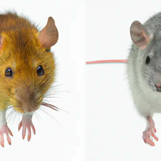 difference between rat and mouse