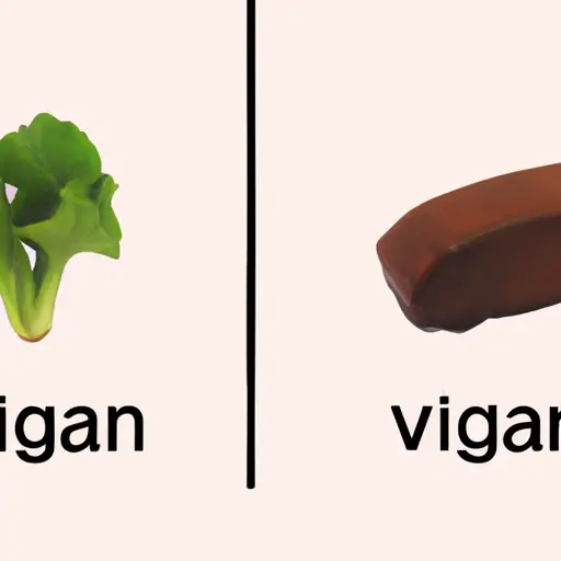 difference between vegan and vegetarian