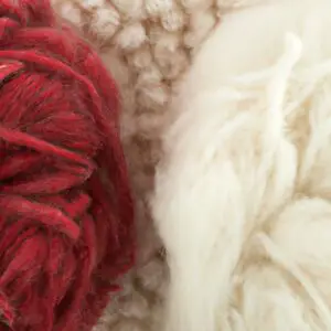 difference between yarn and wool