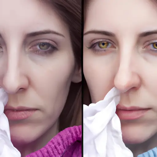difference between cold flu and sinus infection